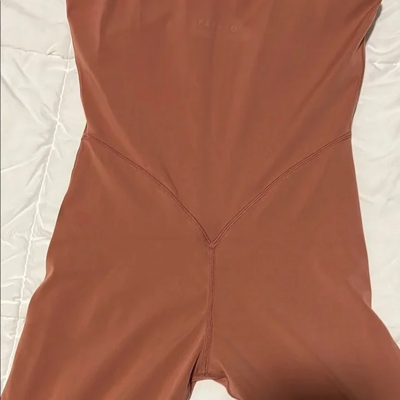 Terracotta Sleeveless Bodysuit S - Picture 4 of 4